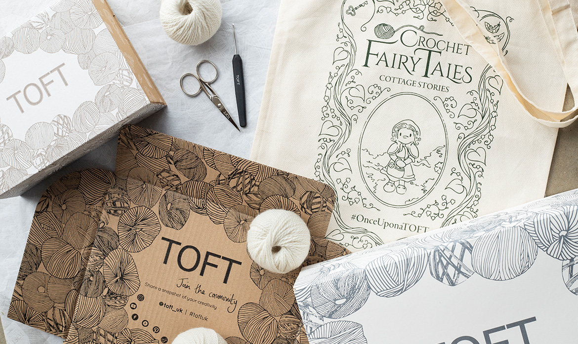 TOFT limited edition tote bag cottage stories delivery